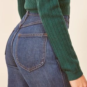 NWT Reformation Charlie Jeans
